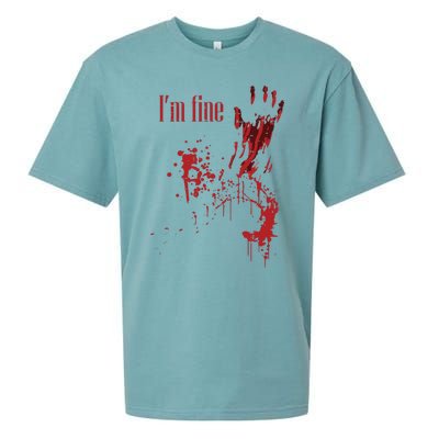 IM Fine Bloody Halloween Sueded Cloud Jersey T-Shirt