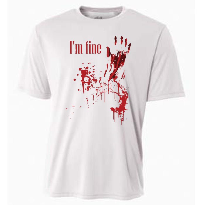 IM Fine Bloody Halloween Cooling Performance Crew T-Shirt