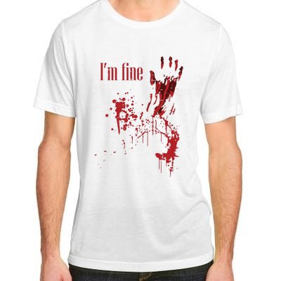 IM Fine Bloody Halloween Adult ChromaSoft Performance T-Shirt