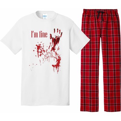 IM Fine Bloody Halloween Pajama Set