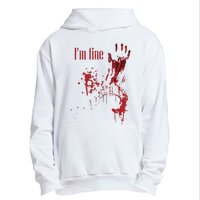 IM Fine Bloody Halloween Urban Pullover Hoodie