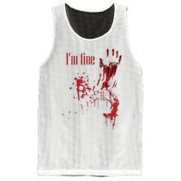 IM Fine Bloody Halloween Mesh Reversible Basketball Jersey Tank