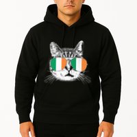 Irish Flag Cat T St. Patrick's Day Catrick's Cattys Hoodie