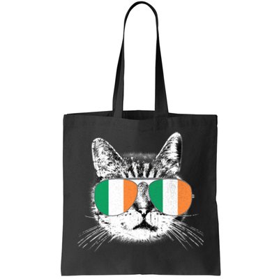 Irish Flag Cat T St. Patrick's Day Catrick's Cattys Tote Bag