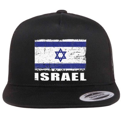 Isreal Flag Country Flag Isreal Flatbill Hat