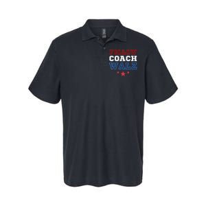 I Follow Coach Walz Kamala Harris Tim Walz 2024 Softstyle Adult Sport Polo