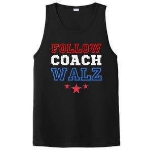 I Follow Coach Walz Kamala Harris Tim Walz 2024 PosiCharge Competitor Tank