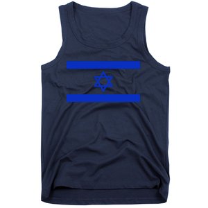 Israeli Flag Cool Jew Hanukkah Flags Israel Tank Top