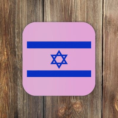 Israeli Flag Cool Jew Hanukkah Flags Israel Coaster