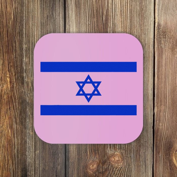 Israeli Flag Cool Jew Hanukkah Flags Israel Coaster