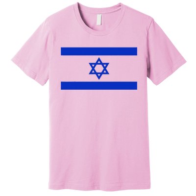 Israeli Flag Cool Jew Hanukkah Flags Israel Premium T-Shirt