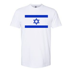 Israeli Flag Cool Jew Hanukkah Flags Israel Softstyle CVC T-Shirt