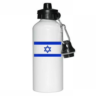 Israeli Flag Cool Jew Hanukkah Flags Israel Aluminum Water Bottle