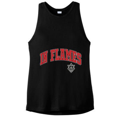 In Flames Collegiate Ladies PosiCharge Tri-Blend Wicking Tank