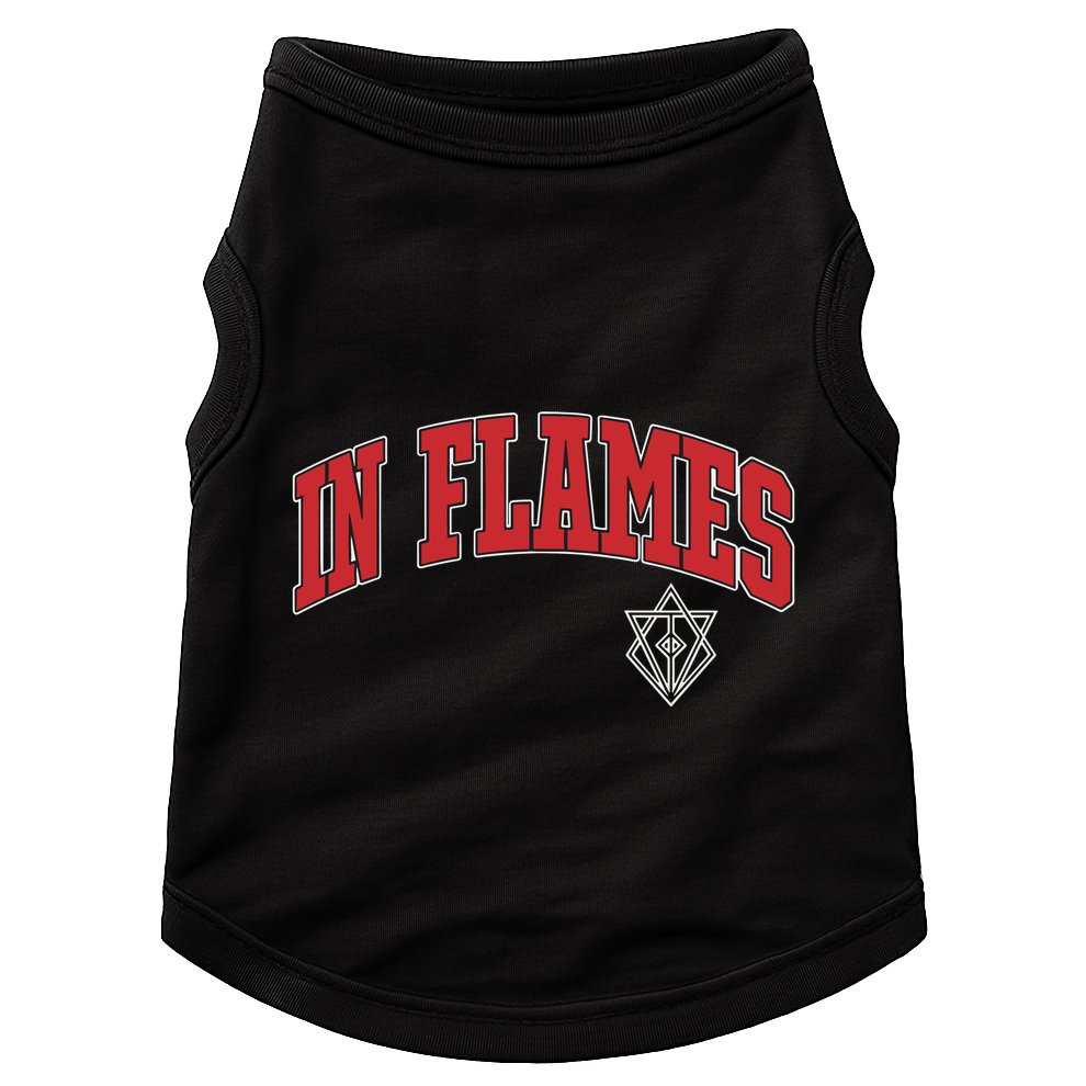 In Flames Collegiate Doggie Tank