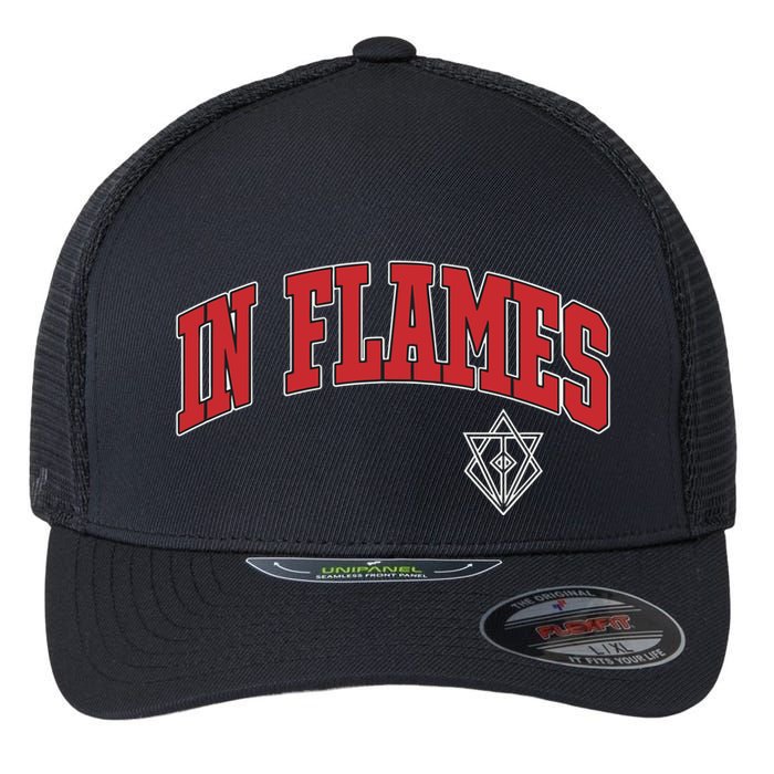 In Flames Collegiate Flexfit Unipanel Trucker Cap