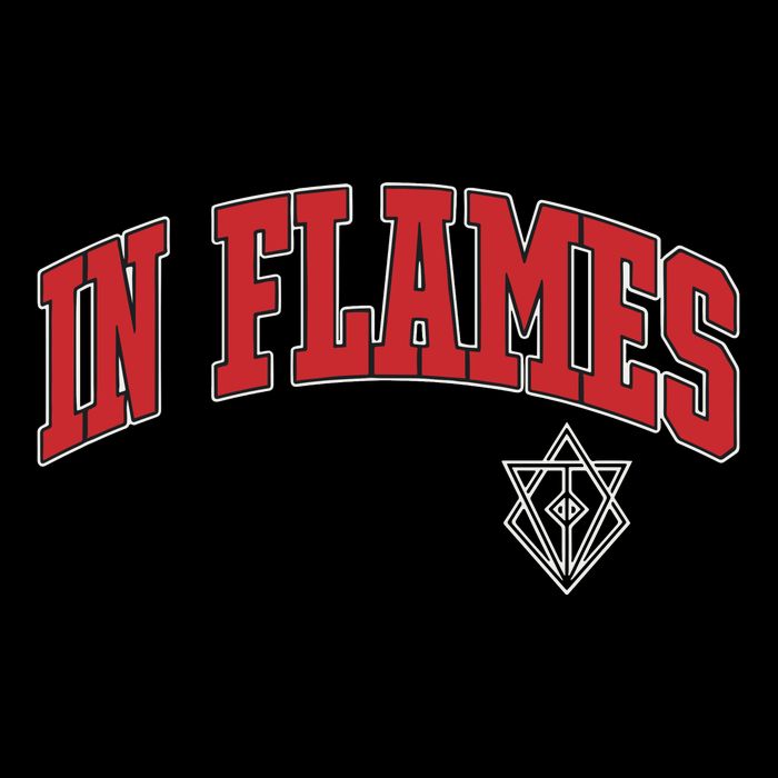 In Flames Collegiate Flexfit Unipanel Trucker Cap