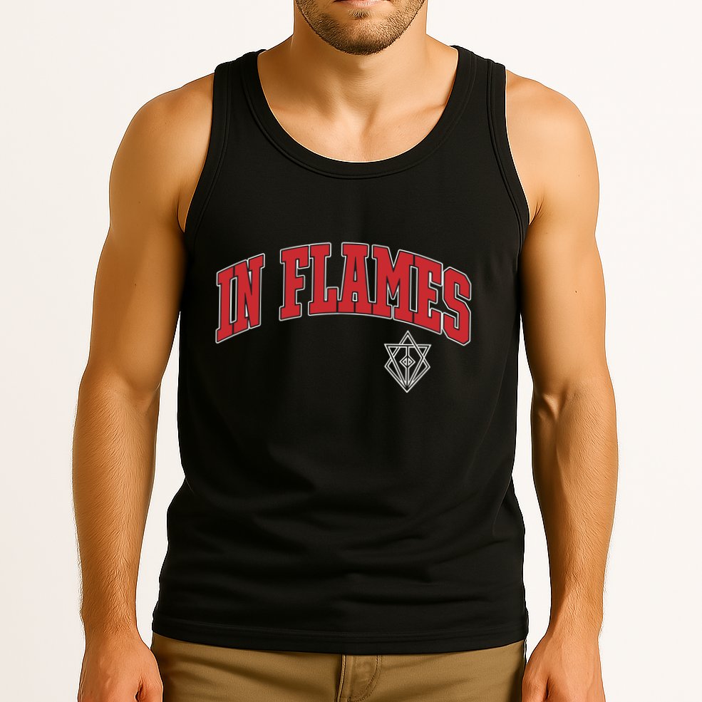 In Flames Collegiate Tank Top