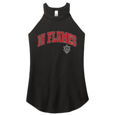 In Flames Collegiate Women's Perfect Tri Rocker Tank