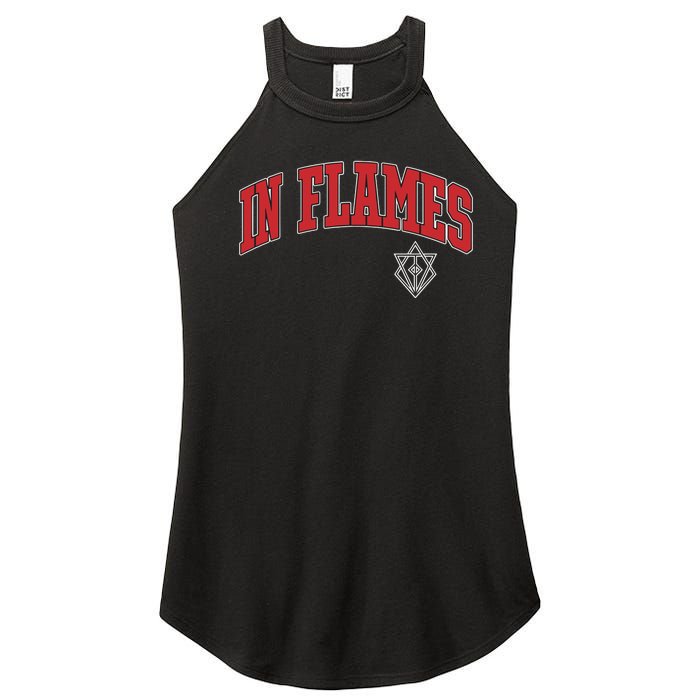 In Flames Collegiate Women's Perfect Tri Rocker Tank