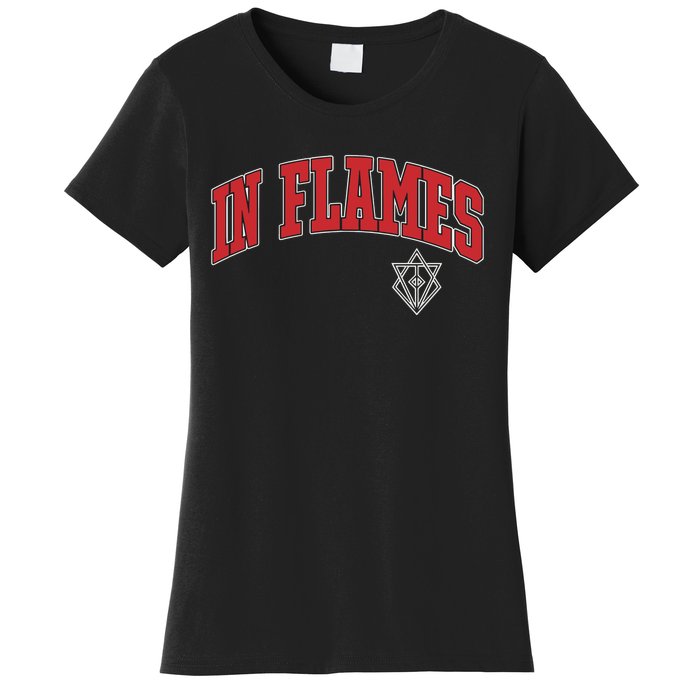 In Flames Collegiate Women's T-Shirt