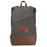 In Flames Collegiate Cotton Canvas Backpack
