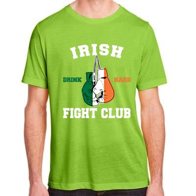 Irish Fight Club Funny Irish Boxing Gift Adult ChromaSoft Performance T-Shirt