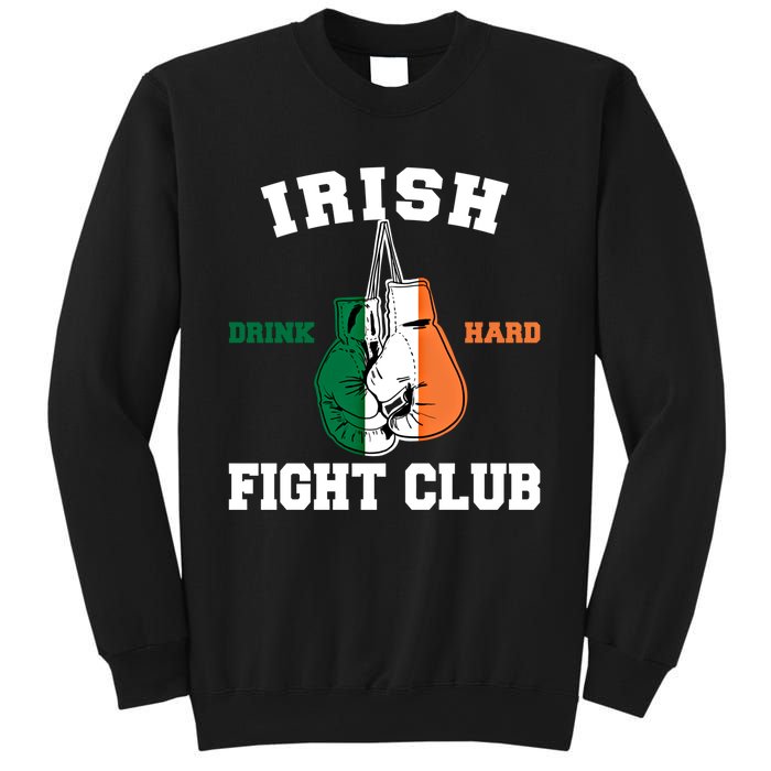 Irish Fight Club Funny Irish Boxing Gift Sweatshirt