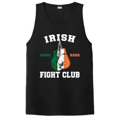 Irish Fight Club Funny Irish Boxing Gift PosiCharge Competitor Tank