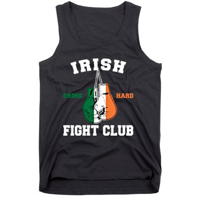 Irish Fight Club Funny Irish Boxing Gift Tank Top