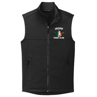 Irish Fight Club Funny Irish Boxing Gift Collective Smooth Fleece Vest