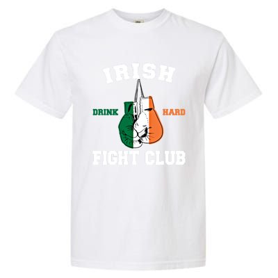 Irish Fight Club Funny Irish Boxing Gift Garment-Dyed Heavyweight T-Shirt