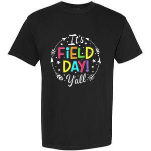 Its Field Day Y'all Teacher Student Garment-Dyed Heavyweight T-Shirt