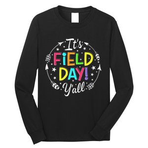 Its Field Day Y'all Teacher Student Long Sleeve Shirt