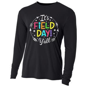 Its Field Day Y'all Teacher Student Cooling Performance Long Sleeve Crew