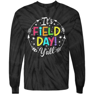 Its Field Day Y'all Teacher Student Tie-Dye Long Sleeve Shirt