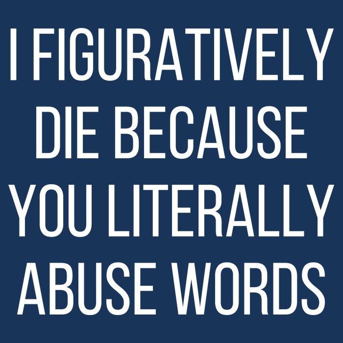 I Figuratively Die Because You Literally Abuse Words Short Acrylic Beanie
