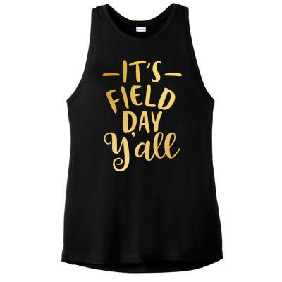 It's Field Day Y'all Ladies PosiCharge Tri-Blend Wicking Tank