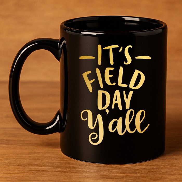 It's Field Day Y'all 11oz C Handle Ceramic Mug