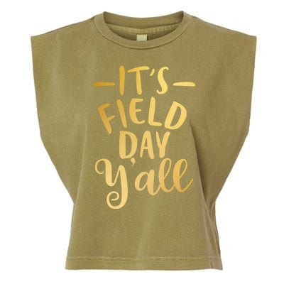 It's Field Day Y'all Garment-Dyed Women's Muscle Tee