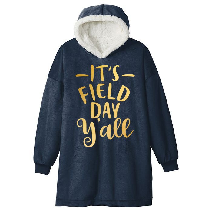 It's Field Day Y'all Hooded Wearable Blanket