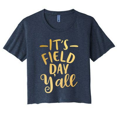 It's Field Day Y'all Crop Top