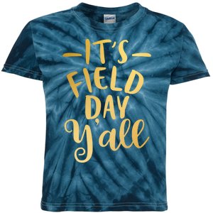 It's Field Day Y'all Kids Tie-Dye T-Shirt