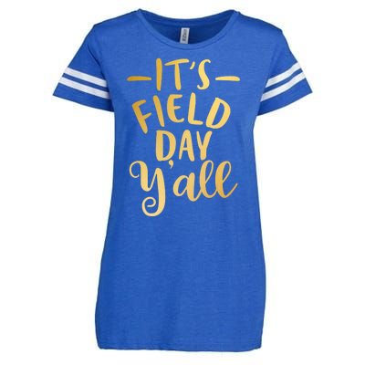 It's Field Day Y'all Enza Ladies Jersey Football T-Shirt