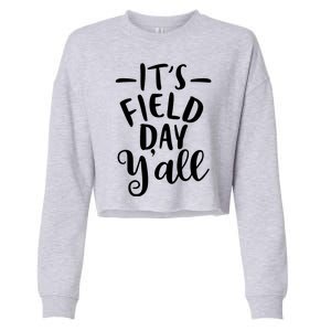 It's Field Day Y'all Cropped Pullover Crew