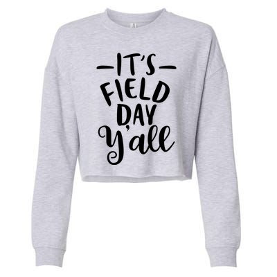 It's Field Day Y'all Cropped Pullover Crew