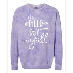 It's Field Day Y'all Class Colorblast Crewneck Sweatshirt