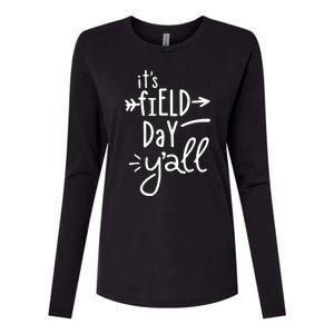 It's Field Day Y'all Class Womens Cotton Relaxed Long Sleeve T-Shirt