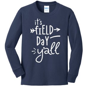 It's Field Day Y'all Class Kids Long Sleeve Shirt