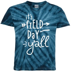 It's Field Day Y'all Class Kids Tie-Dye T-Shirt